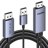4K@60Hz Bidirectional HDMI to Displayport Cable HDMI to DP/ DP to HDMI HD2DP46B-200