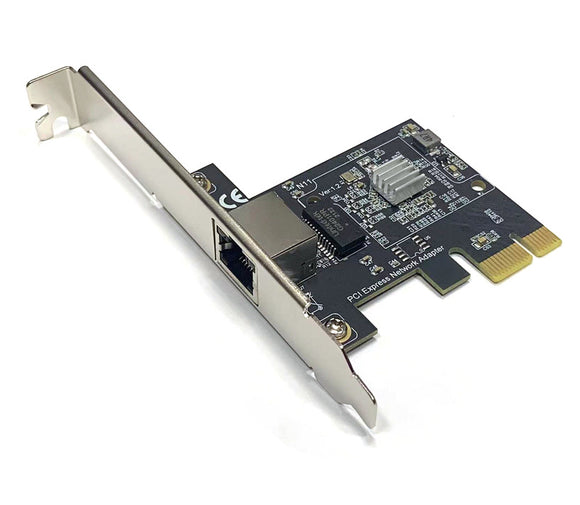 PCIe to 1-Port 2.5G Gigabit Network Card PCI Express 2500Mbps Network Adapter PCIE-G251