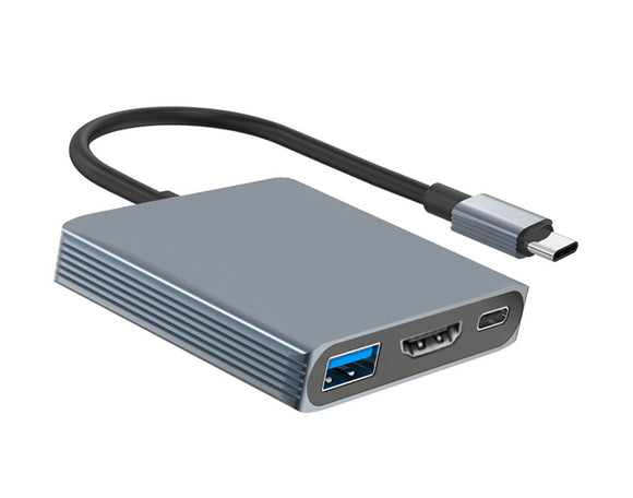 USB-C 3-IN-1 Multiport Adapter with HDMI 8K@60Hz/ 4K@120Hz and PD 100W UCHD831