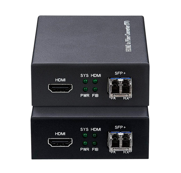 HDMI Fiber Extender HDMI Extender 1080P@60Hz Over Fiber Optic up to 40KM HDEX-F1640