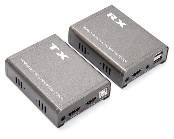 HDMI Fiber Extender HDMI Extender 1080P@60Hz Over Fiber Optic up to 40KM HDEX-F1640