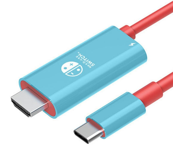 USB-C to HDMI 4K@60Hz Cable with PD 100W Charging Port for Nintendo Switch 2 UCHD46S