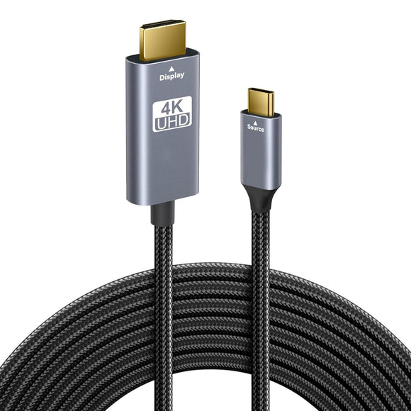 USB-C to HDMI Cable 4K@60Hz USB Type-C to HDMI 4K Adapter Cable UCHD46-200