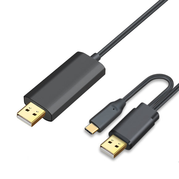 USB 2.0 Data Transfer Cable PC to PC for Windows PC Link USB Transfer Cable U2DL-180