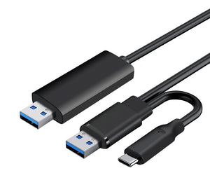 USB 3.0 Data Transfer Cable PC to PC USB Transfer Cable Between two PCs U3DL-180