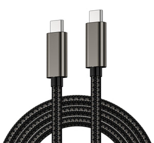 USB4 Type-C Cable for Thunderbolt 5, 80Gbps Data/ 16K/Dual 8K Video/ PD 240W U4-CM1680