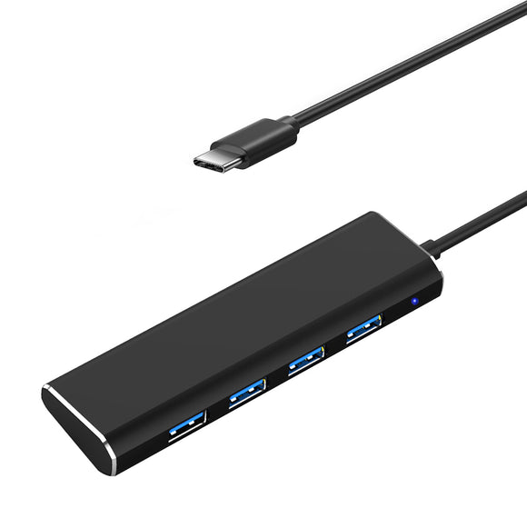 USB C Hub USB 3.1 Type-C to 4-Port USB 3.0 5Gbps Data Hub UCH342