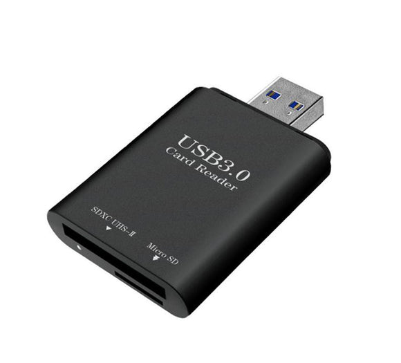 USB 3.0 to UHS-II SD 4.0 Card Reader USB 3.0 to SD/ TF Memory Card Rea ...