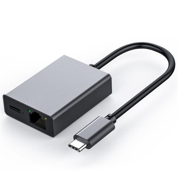 USB C to Gigabit Ethernet Adapter with PD 100W Fast Charging UCGP21